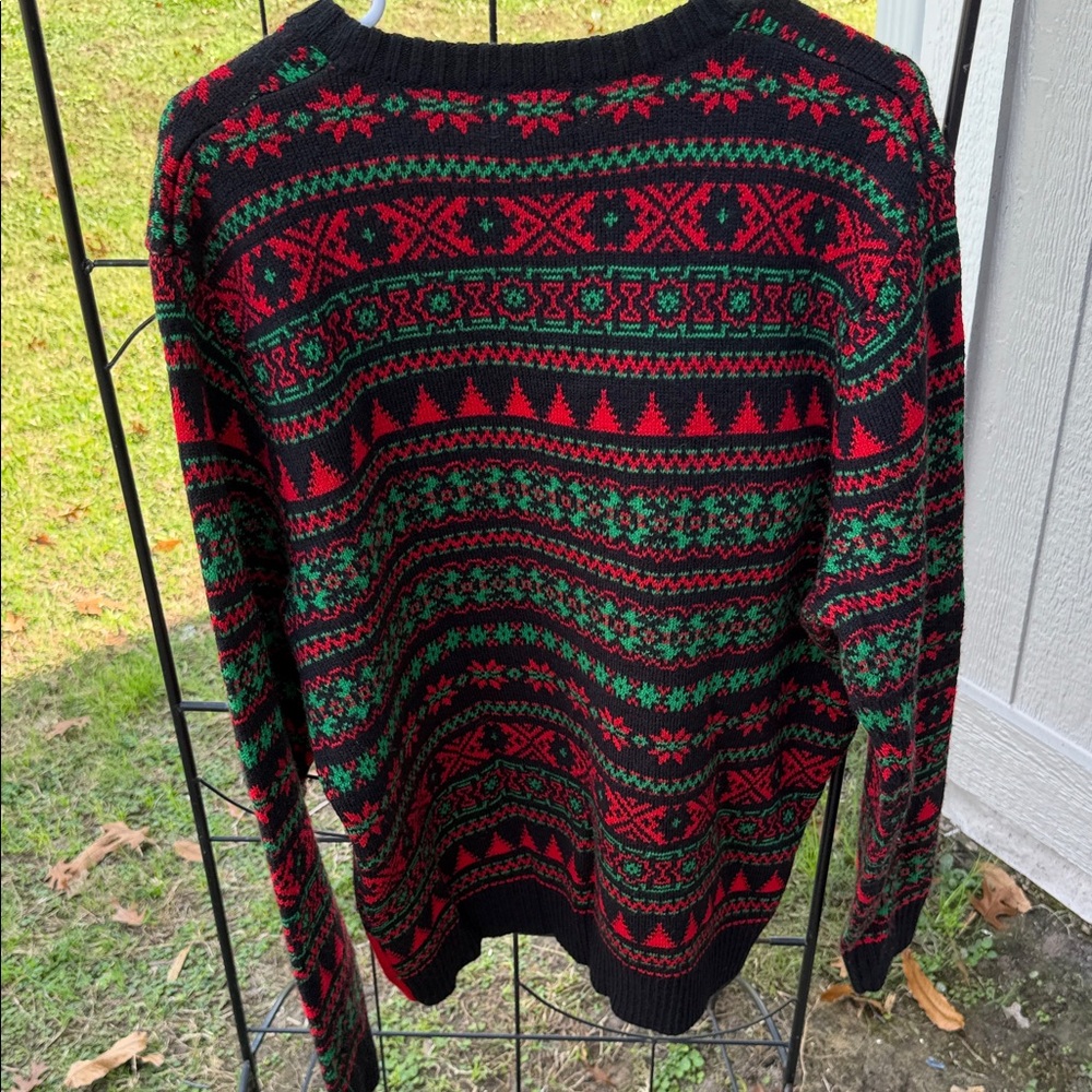 Zoolander Mugatu Alex Stevens Festive Klaus Sweater View 3